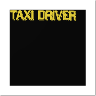 Taxi Driver logo Posters and Art